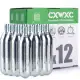 12 Pack 16g Threaded CO2 Cartridges for CO2 Inflator for Bike