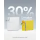 Shargeek STORM2 100W Power Bank 25600mAh Transparent Case and