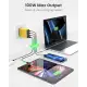 Shargeek STORM2 100W Power Bank 25600mAh Transparent Case and