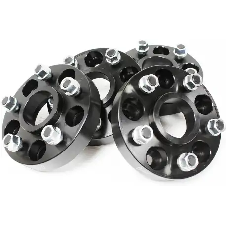 Terrafirma Wheel Spacers, Black Alloy Set Of 4 For LR3, LR4