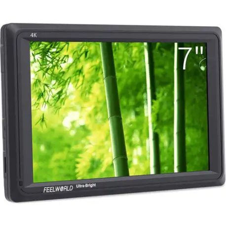 FeelWorld 7" 4K Ultra-Bright Monitor with Loop-Through HDMI