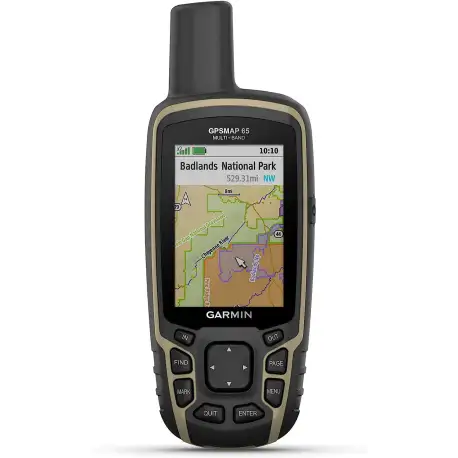 Garmin GPSMAP 65, Button-Operated Handheld with Expanded