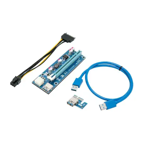 Rosewill RCRC-17001 Mining Riser Card, PCIe 16x USB 3.