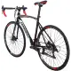 EURXC550 21 Speed Road Bike 700C Wheels Road Bicycle Dual Disc