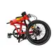 Element Ecosmo 8 SP Reggae Edition Folding Bike - Red