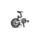 Qubit X1 Folding Electric Bike - Pearl White