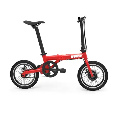Qubit X1 Folding Electric Bike - Radical Red