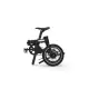 Qubit X1 Plus Folding Electric Bike - Midnight Black