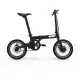 Qubit X1 Plus Folding Electric Bike - Midnight Black