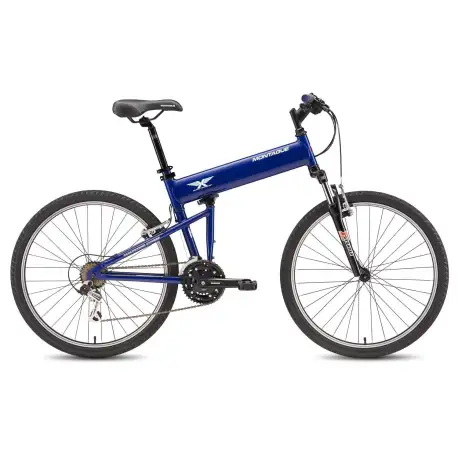 Montague Paratrooper Express Folding MTB - Gloss Blue - 20 Inch
