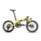 Qubit X2 Folding Electric Bike in Red White Black Yellow Orange