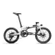 Qubit X2 Folding Electric Bike in Red White Black Yellow Orange