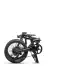Qubit X2 Folding Electric Bike in Red White Black Yellow Orange