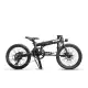 Qubit X2 Folding Electric Bike in Red White Black Yellow Orange