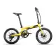 Qubit X2 Plus Folding Electric Bike in Red White Black Yellow