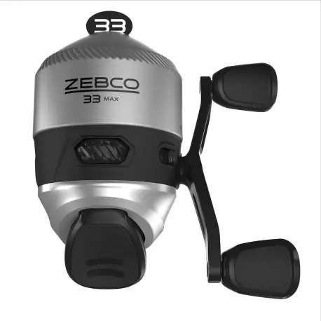 Zebco 33 Spincast Fishing Reel, Quickset Anti-Reverse with Bite