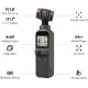 DJI Pocket 2 - Handheld 3-Axis Gimbal Stabilizer with 4K Camera