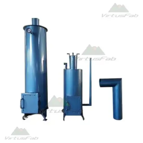 Wood / Coal Fired Water Heater 10 to 120 Liters Capacity