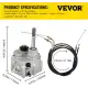 Mophorn Go Kart Forward Reverse Gear Box,For 2HP-7HP Engine