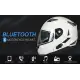 ILM Bluetooth Integrated Modular Flip up Full Face Motorcycle