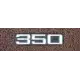 Yamaha RD350 Side Cover Badge YS12