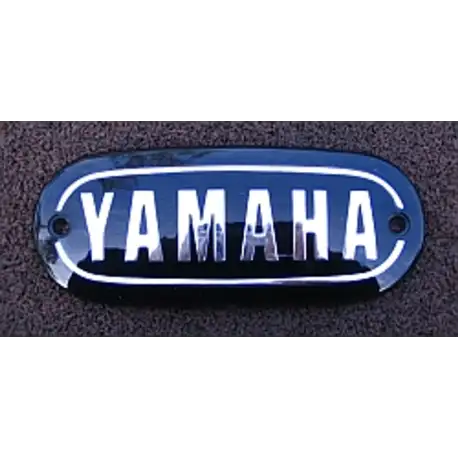 Yamaha DT1, RT1, DS6, YR3, Black Fuel Tank Badge
