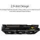 ASUS TUF Gaming AMD Radeon RX 6700 XT OC Edition Graphics Card