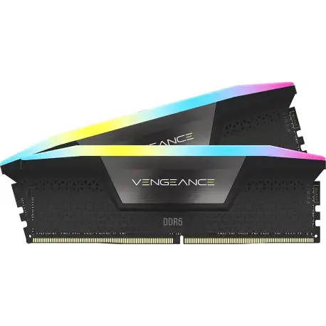 CORSAIR VENGEANCE RGB DDR5 RAM 64GB (2x32GB) 6400MHz CL32 Intel