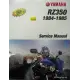 Genuine Yamaha Service Manual Yamaha RZ350