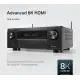 Denon AVR-X2800H 7.2 Ch Receiver (2022 Model) - 8K UHD Home