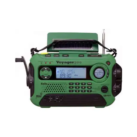Kaito KA600 Digital Solar AM/FM/LW/SW Emergency Radio - Green