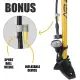 BV Bicycle Ergonomic Bike Floor Pump with Gauge & Smart Valve