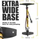 BV Bicycle Ergonomic Bike Floor Pump with Gauge & Smart Valve