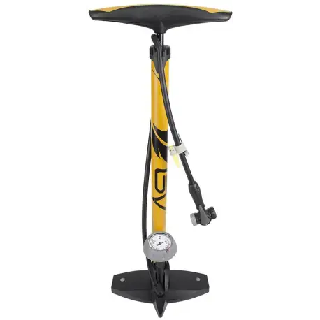 BV Bicycle Ergonomic Bike Floor Pump with Gauge & Smart Valve