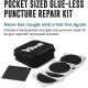 Vibrelli Bike Floor Pump with Gauge & Puncture Kit - 160 PSI