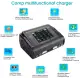 LiPo RC Car Battery Charger Touch Screen AC 200W DC 400W 12A