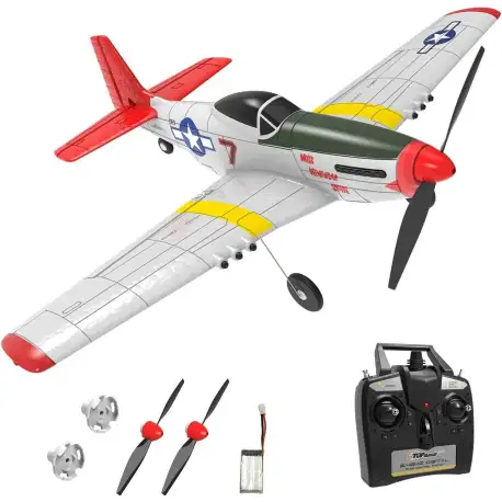 Top Race RC Plane 4 Channel Remote Control Airplane Ready to Fly