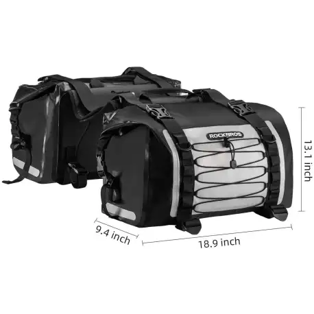ROCKBROS Motorcycle Saddle Bag Waterproof Side Bag For Honda