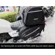 Niche Motorcycle Tail Bag Travel Luggage, Weather Resistant