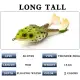 2 Pcs Double Propellers Frogs Soft Bait High Simulation Soft