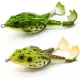 2 Pcs Double Propellers Frogs Soft Bait High Simulation Soft