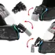 SUREWO Motorcycle Helmet Chin Strap Mount for GoPro Hero