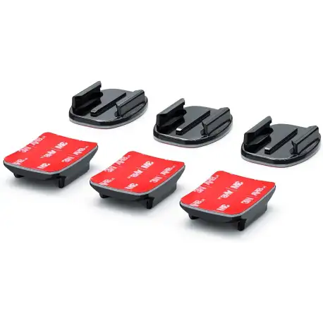 Sametop Helmet Adhesive Sticky Mounts Flat Curved 3M Mount
