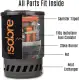 Primal Ridge Sabre Portable Solo 900ml Backpacking Stove.
