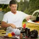 Primal Ridge Sabre Portable Solo 900ml Backpacking Stove.