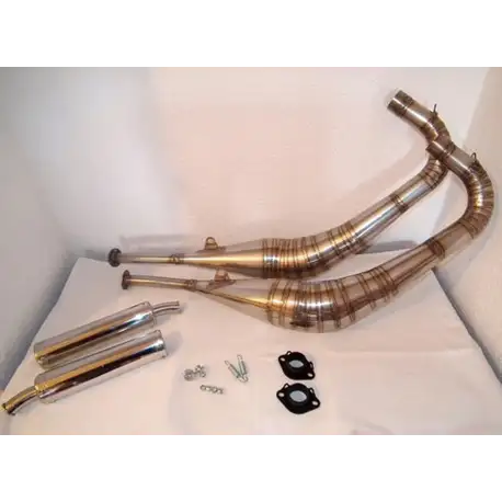 YAMAHA R5 & RD350 & RD400 STAINLESS STEEL EXHAUSTS