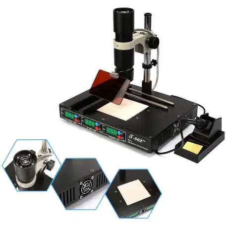 T862++ BGA Rework Station Infrared IRDA Welder Soldering