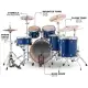 Ludwig Evolution Maple 6-Piece Shell Pack Transparent Blue