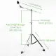 Luvay Boom Cymbal Stand, Single Braced Lightweight (4.