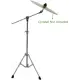 Luvay Boom Cymbal Stand, Single Braced Lightweight (4.